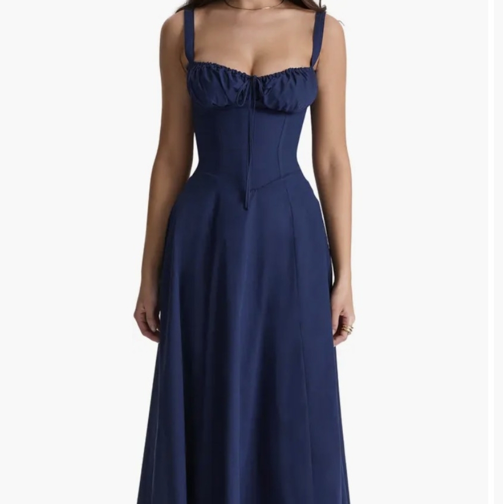 House of CB Navy Blue Midi Dress